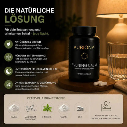 Stoppe Melatonin. Wach klar auf.