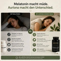 Stoppe Melatonin. Wach klar auf.