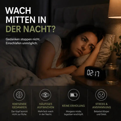 Stoppe Melatonin. Wach klar auf.