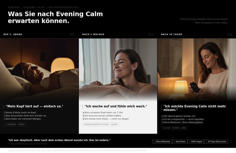 Evening Calm – Für ruhige Abende ohne Melatonin